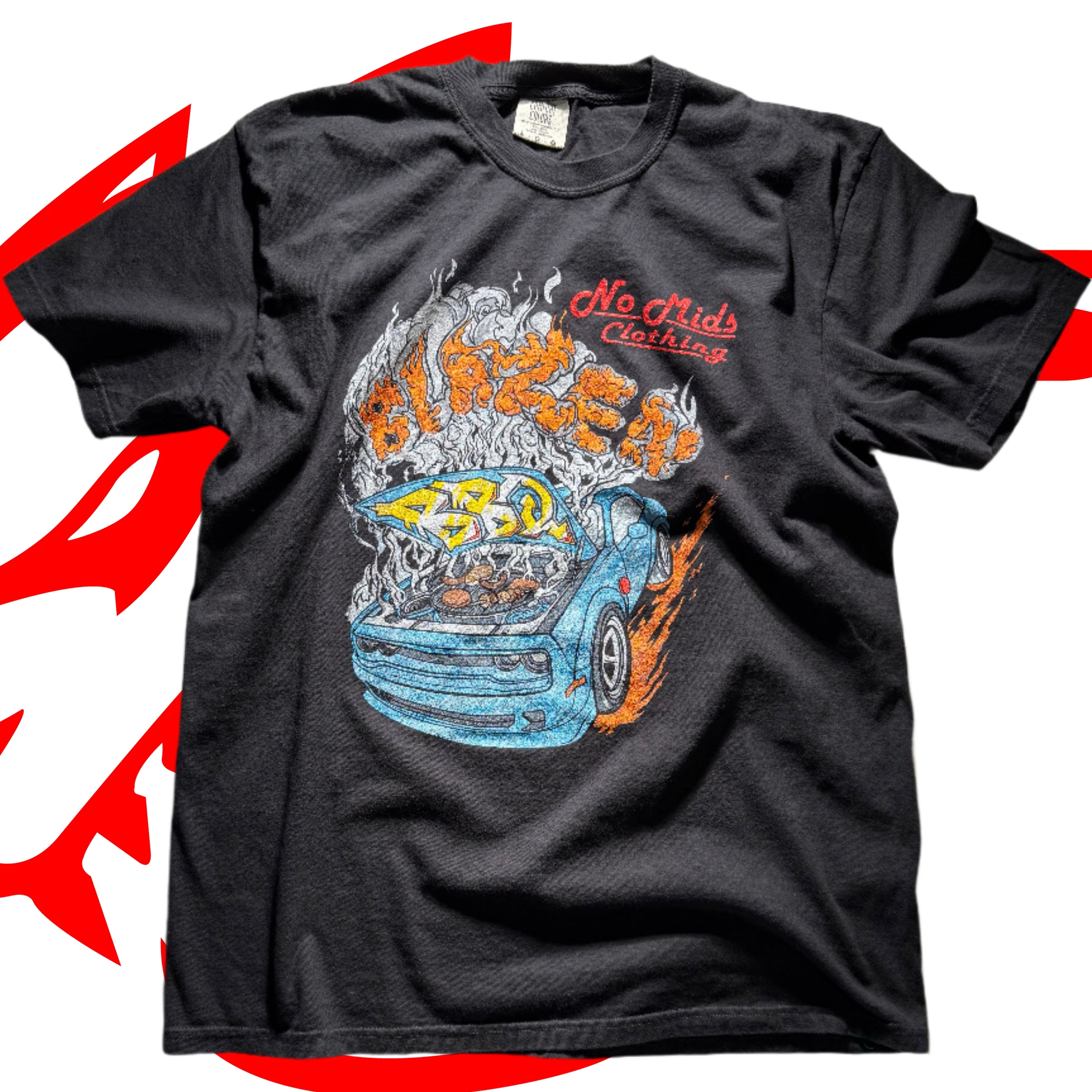 "Blaze N' BBQ" Softstyle Tee
